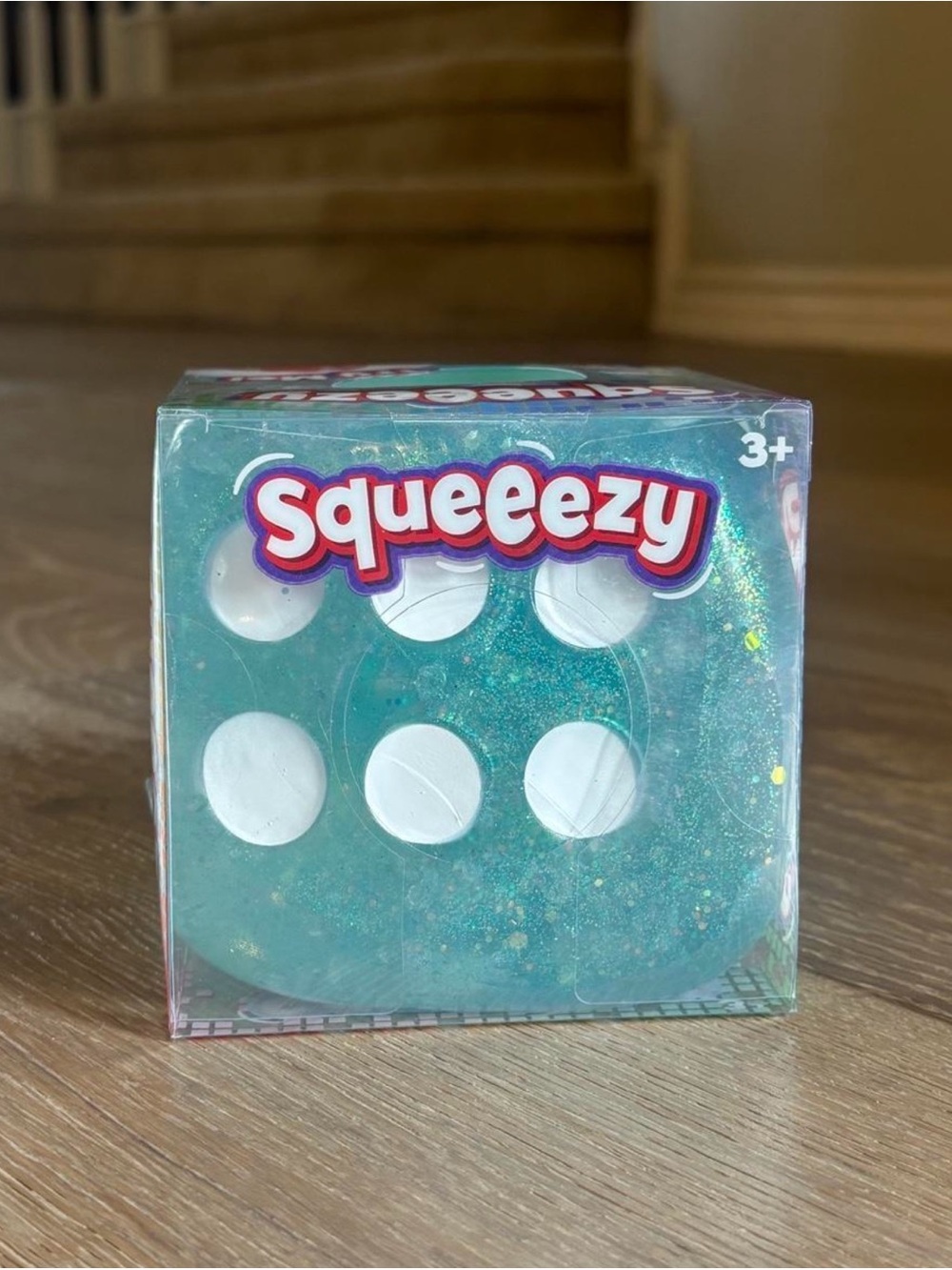 Aqua Glitter Pop-It Fidget Toy by